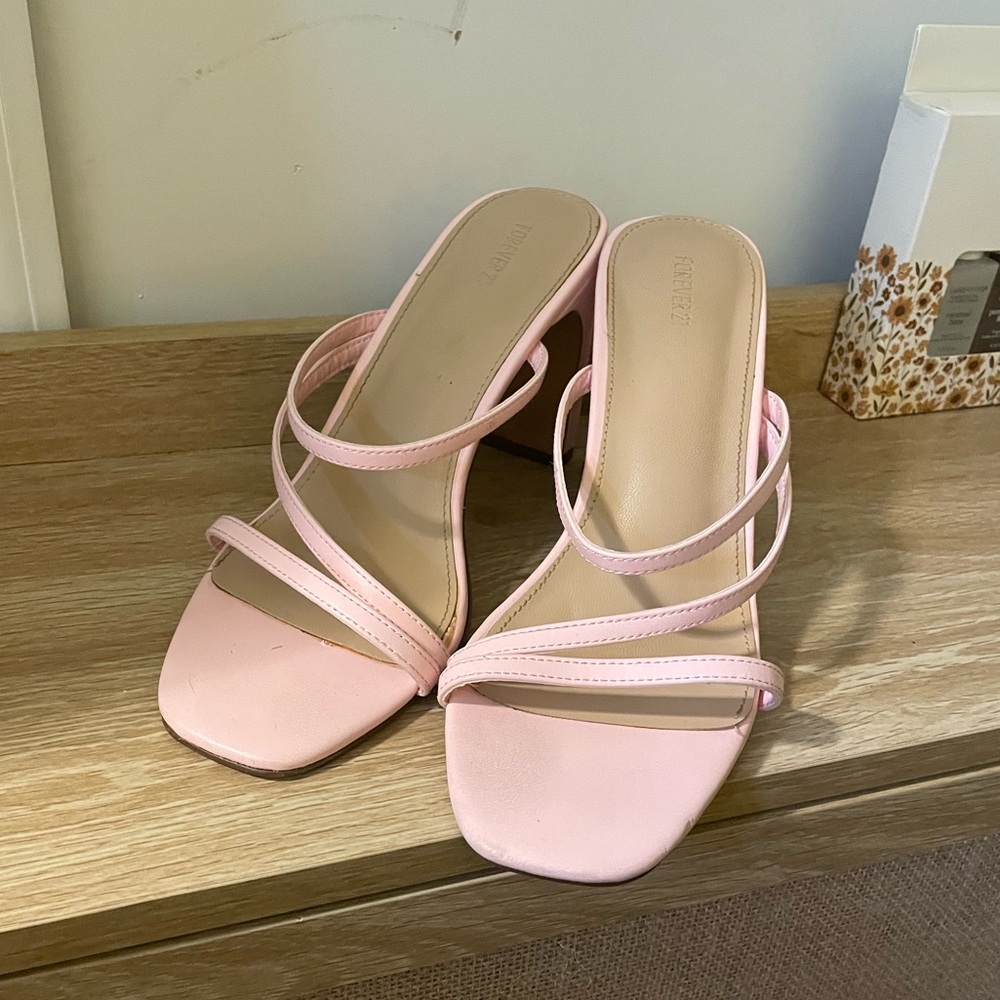 SOLD- Forever 21 Pink Shoes